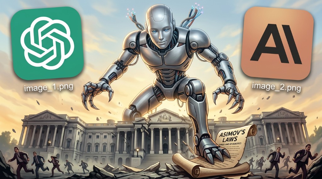 When AI Enters the State: OpenAI, Anthropic and Asimov's Laws hero image